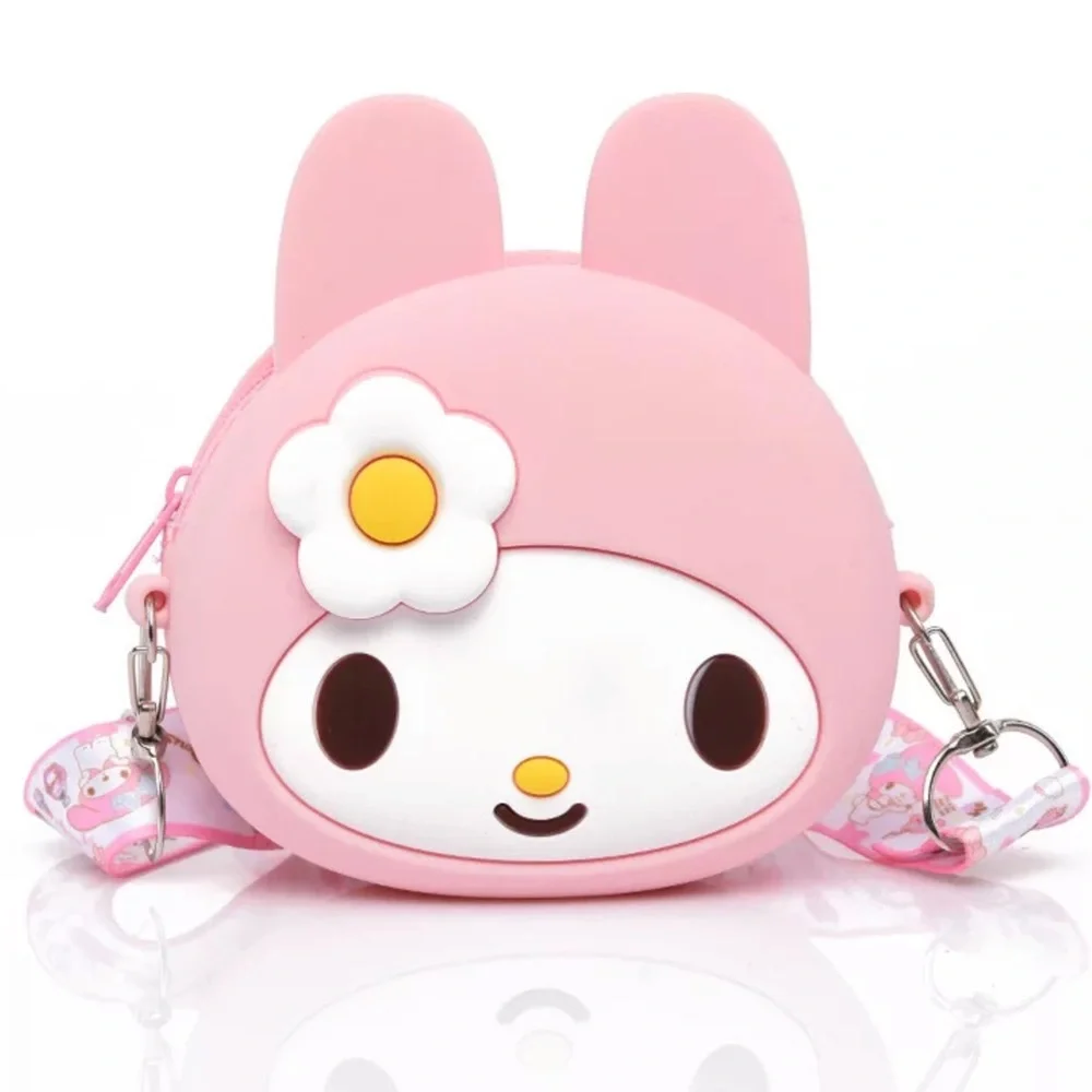 Hello Kitty MY MELODY small coin purse bag.NWT - Picture 1 of 2